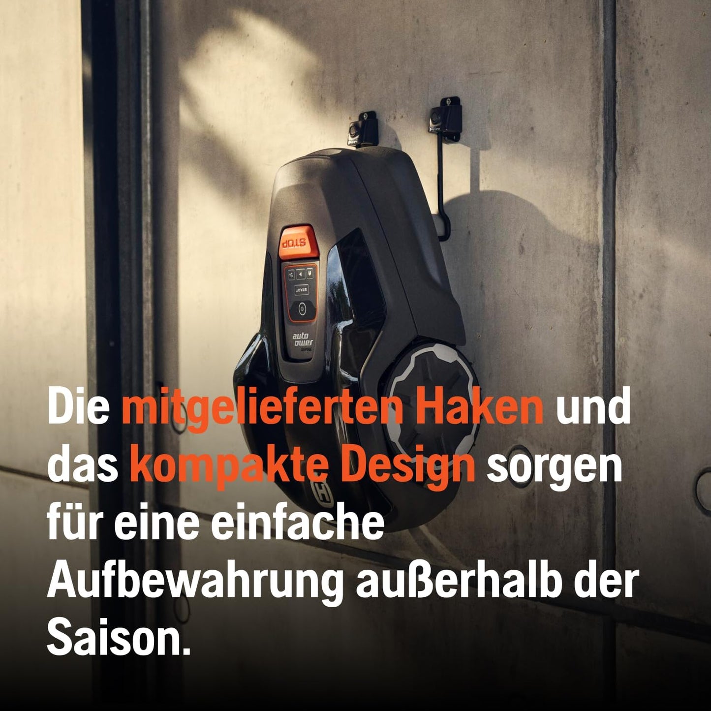 Husqvarna Automower Aspire R4, 400 m², Akku Mähroboter, App-Steuerung (Sprachsteuerung, WLAN, Bluetooth) inkl. Installations-Kit