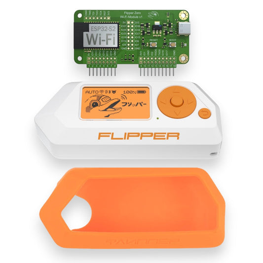 Flipper Zero Starter Set Flipper/Wifi-Board/Silikonhülle