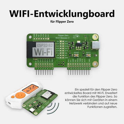 Flipper Zero Starter Set Flipper/Wifi-Board/Silikonhülle