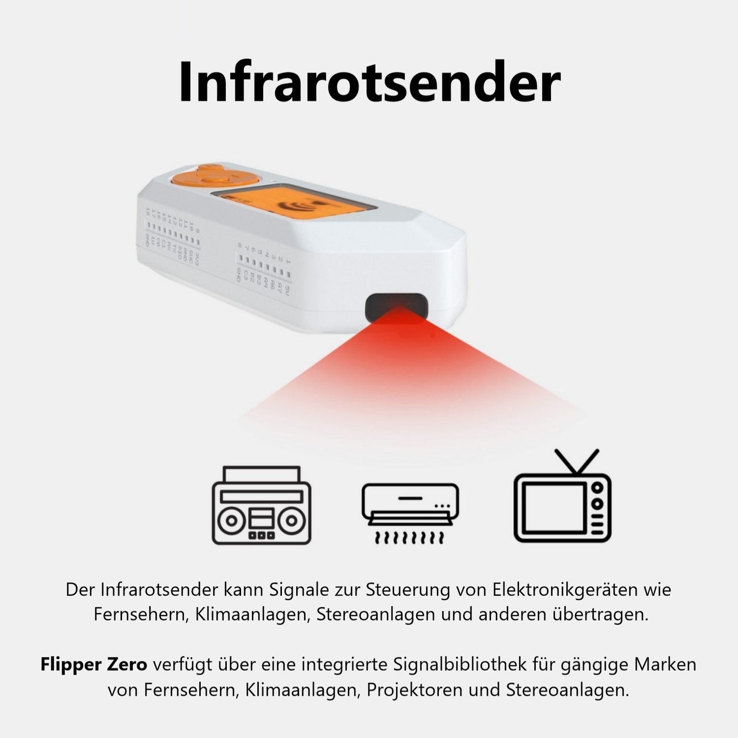 Flipper Zero Starter Wifi Set | Flipper Zero | WiFi-Board | 64GB microSD Karte | USB-Kartenleser